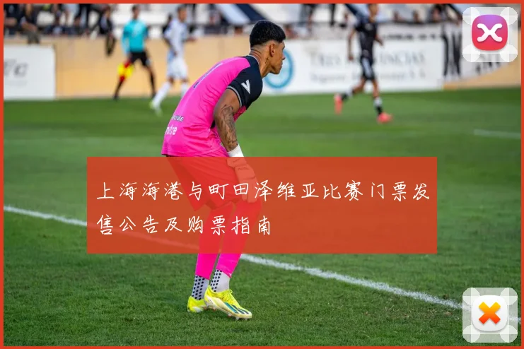 上海海港与町田泽维亚比赛门票发售公告及购票指南